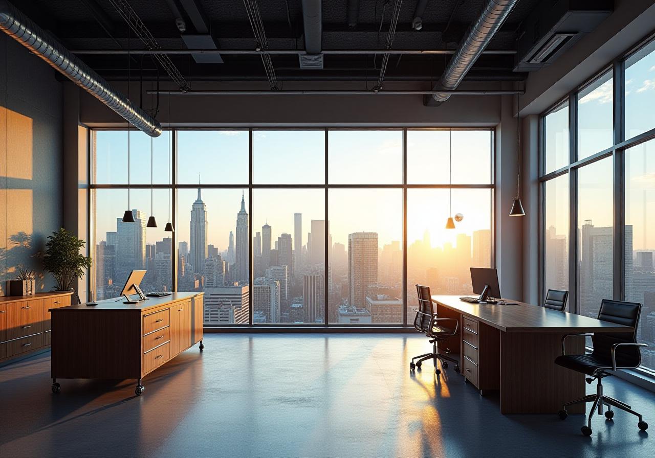 Brooklyn Tech Office Corridor View